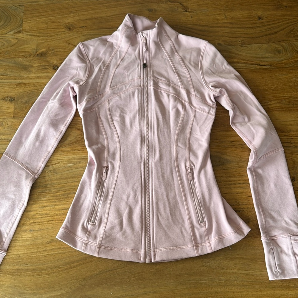 Lululemon Define Jacket in peony pink size 2